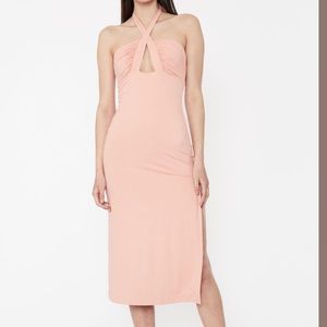 Bardot “Giuliano Midi” Dress in Peach